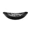 Novatto TARTARUGA Oval Glass Vessel Bathroom Sink Set, Chrome NOHP-G012-8031CH - alternate 4
